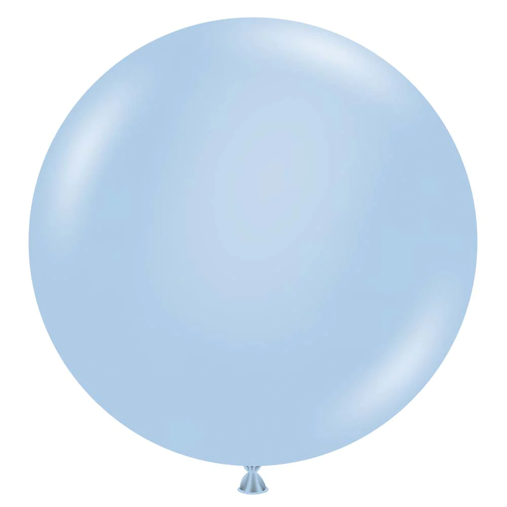 TUFTEX (1) 24" Monet Pastel Blue balloon