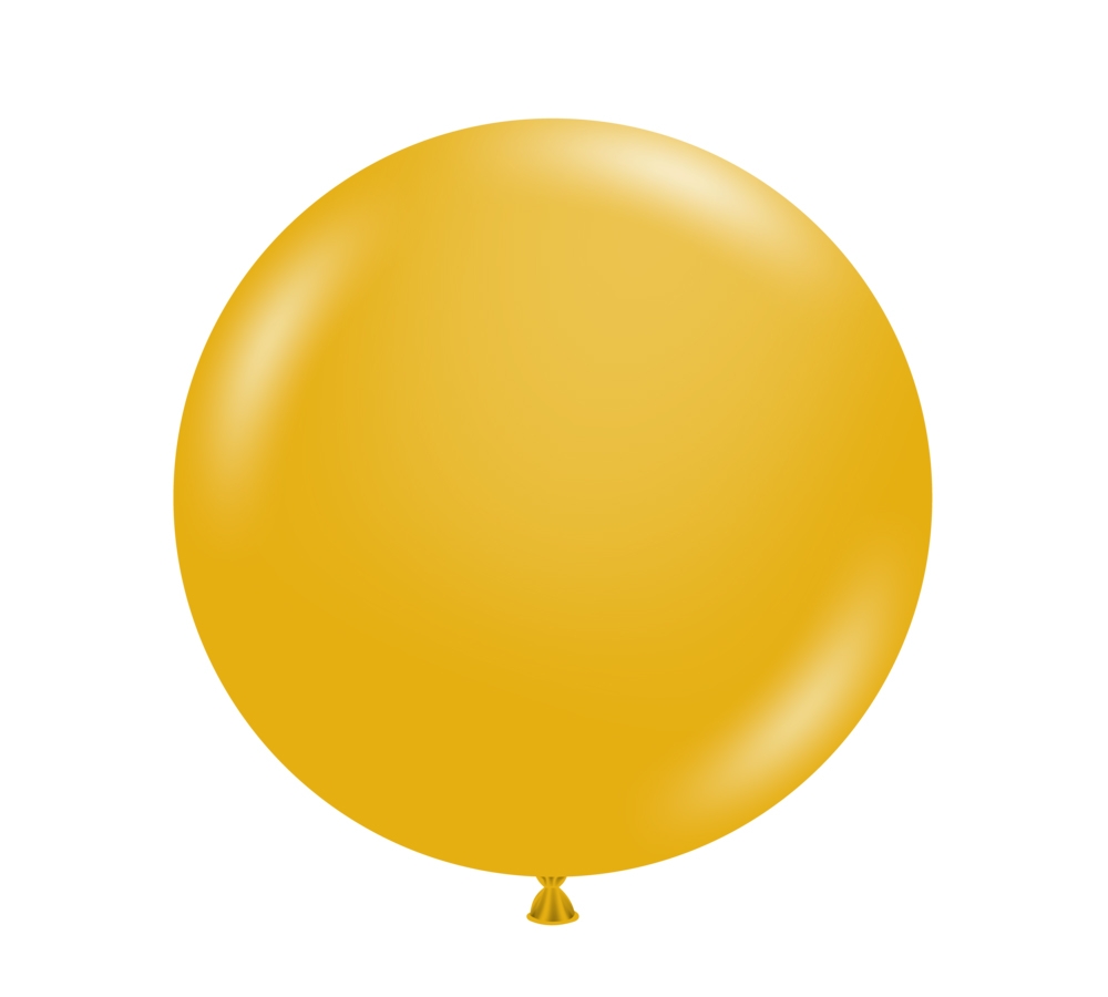 TUFTEX (1) 24" Mustard balloon