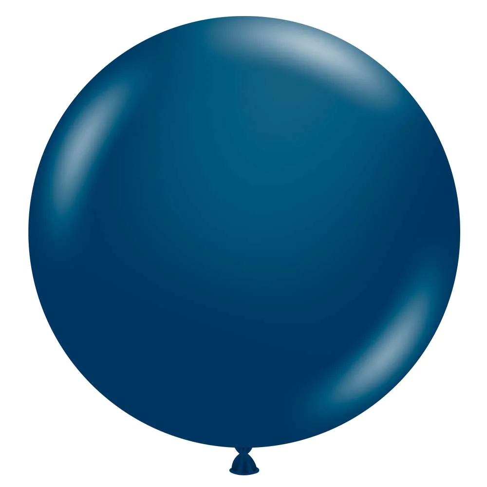 TUFTEX (1) 24" Naval Navy Blue balloon