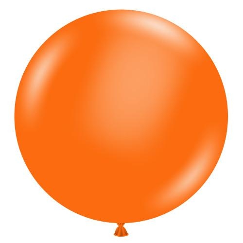 TUFTEX (1) 24" Orange balloon