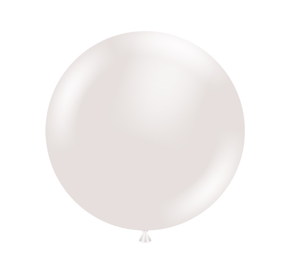 TUFTEX (1) 24" Pearl White balloon
