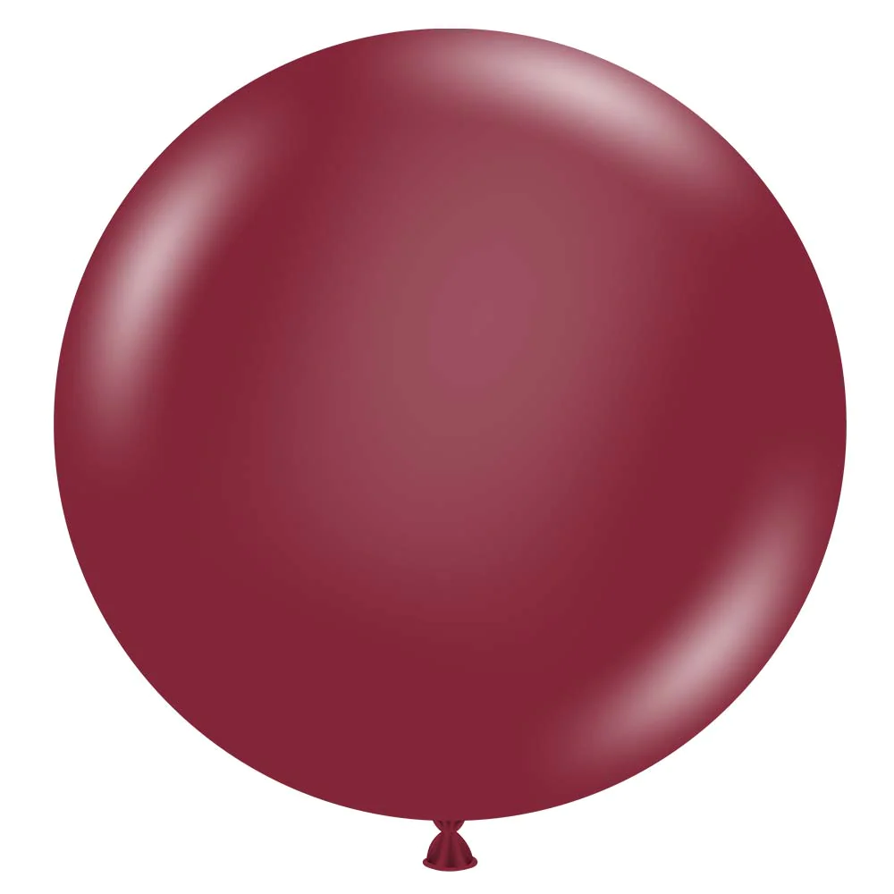 TUFTEX (1) 24" Samba Burgundy balloon