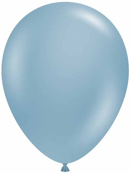 TUFTEX (50) 17" Blue Slate balloons