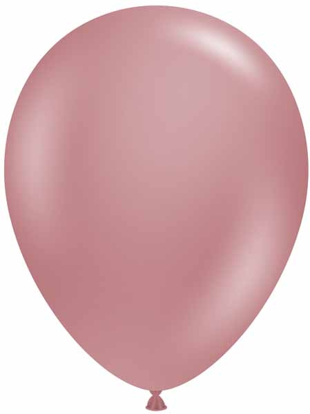 TUFTEX (50) 17" Canyon Rose balloons