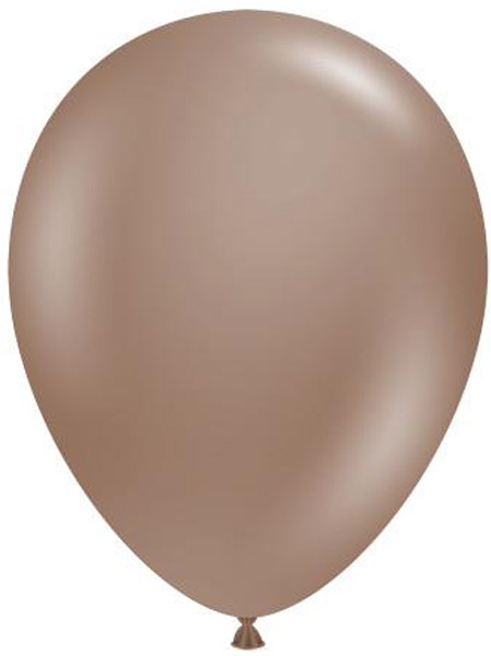 TUFTEX (50) 17" Cocoa balloons