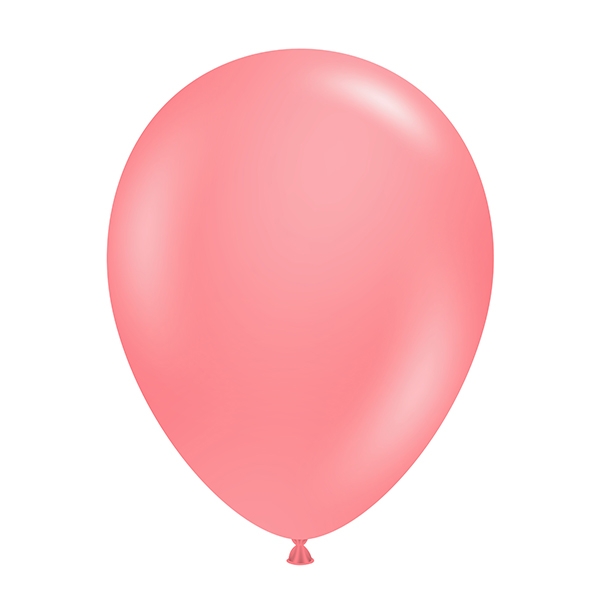 TUFTEX (50) 17" Coral balloons