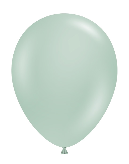 TUFTEX (50) 17" Empower Mint balloons