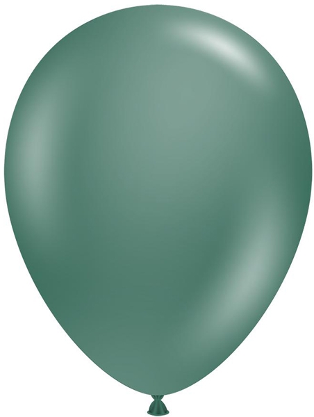 TUFTEX (50) 17" Evergreen balloons
