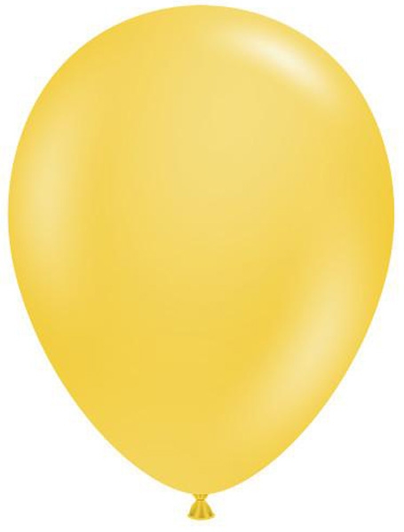 TUFTEX (50) 17" Goldenrod balloons