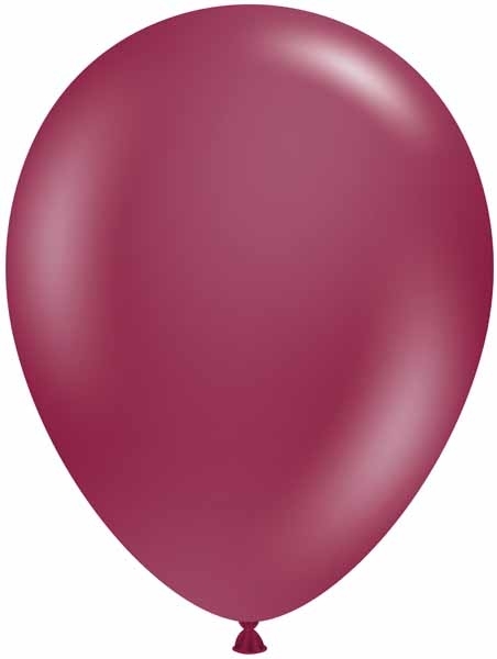 TUFTEX (50) 17" Sangria balloons