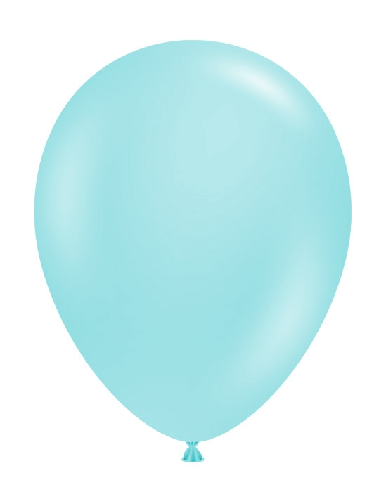 TUFTEX (50) 17" Sea Glass Blue balloons