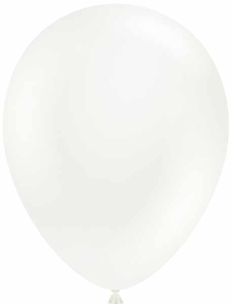 TUFTEX (50) 17" White balloons