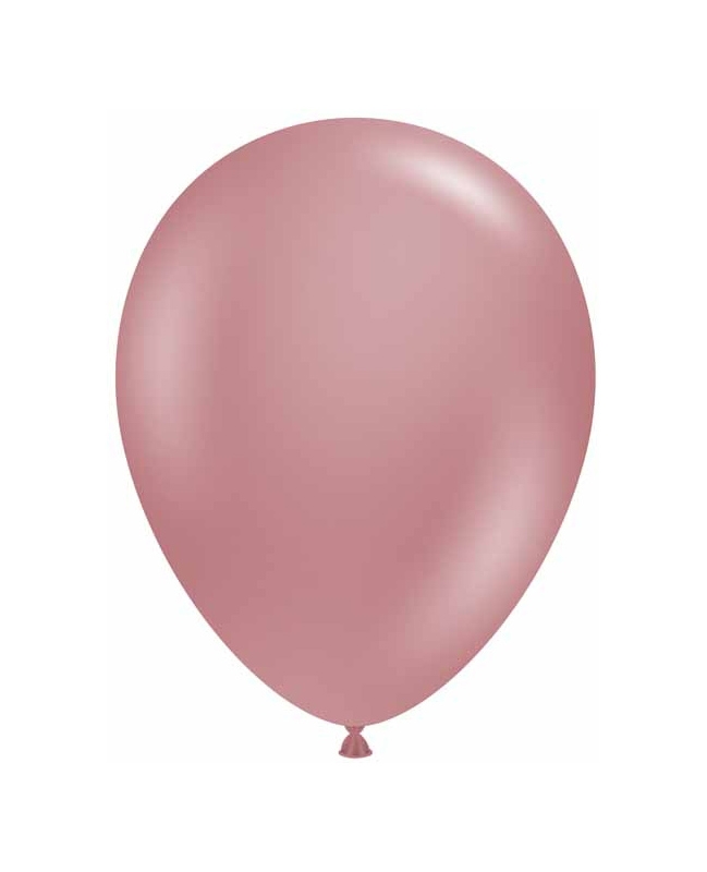 TUFTEX (50) 5" Canyon Rose balloons