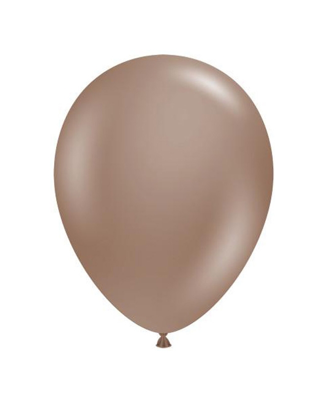 TUFTEX (50) 5" Cocoa balloons