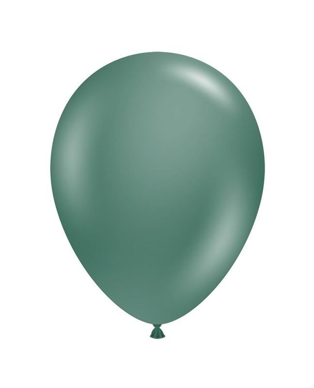 TUFTEX (50) 5" Evergreen balloons