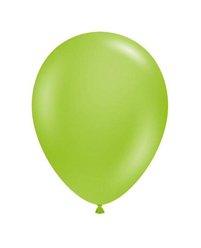 TUFTEX (50) 5" Lime Green balloons