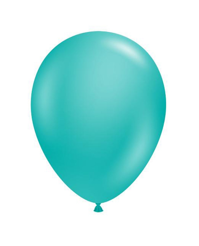 TUFTEX (50) 5" Teal balloons