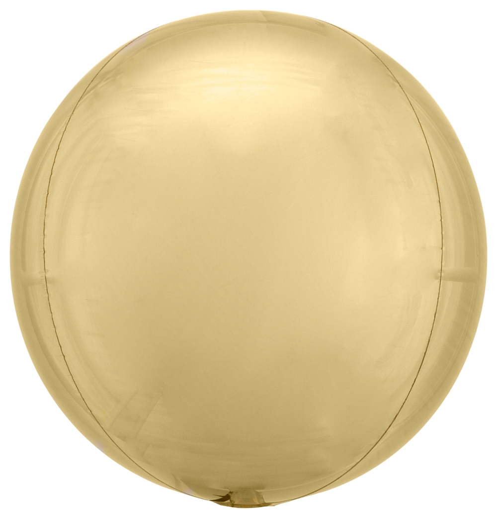 White Gold Orbz balloon